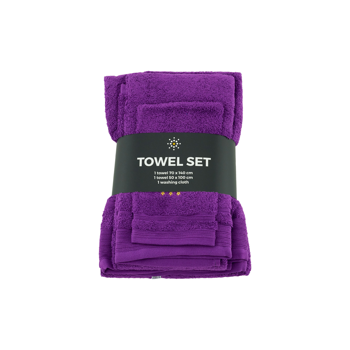 Towel Set - Purple is-hover