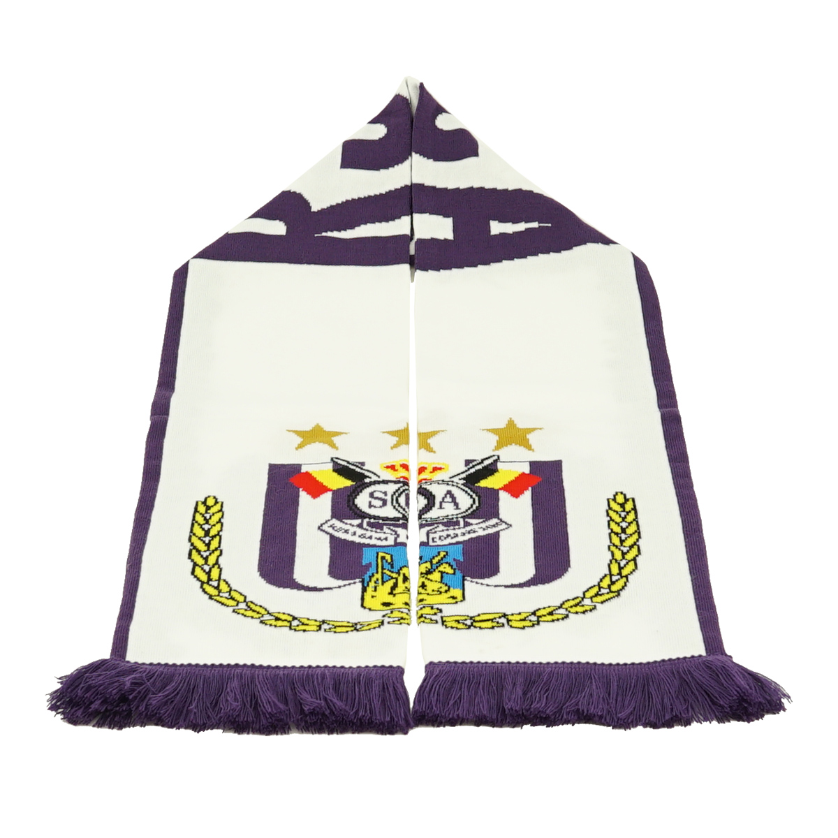 RSCA Sjaal Logo Groot - Wit is-hover