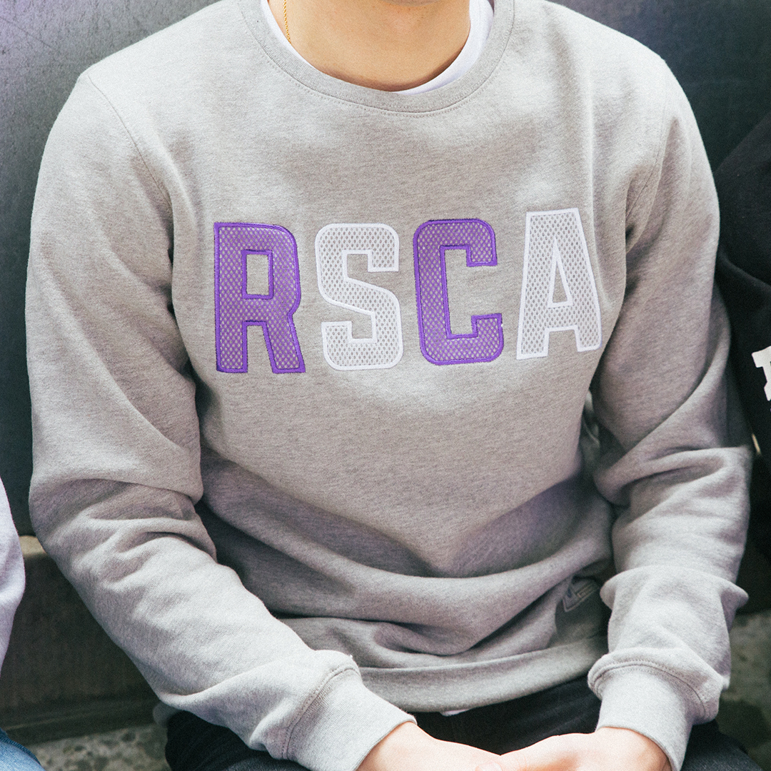 Sweater Hommes RSCA Mauve/Blanc
